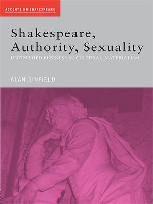 cover image of Shakespeare, Authority, Sexuality